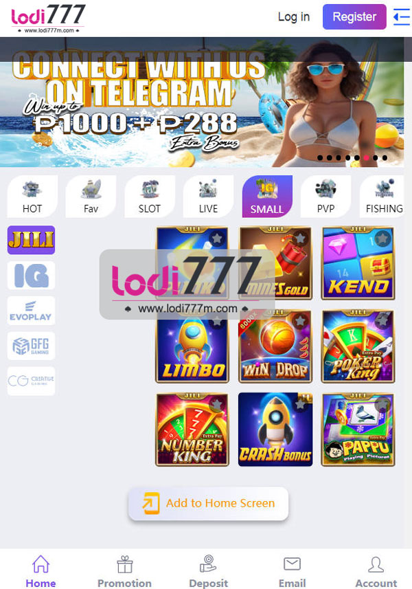 Development of Lodi777 Casino