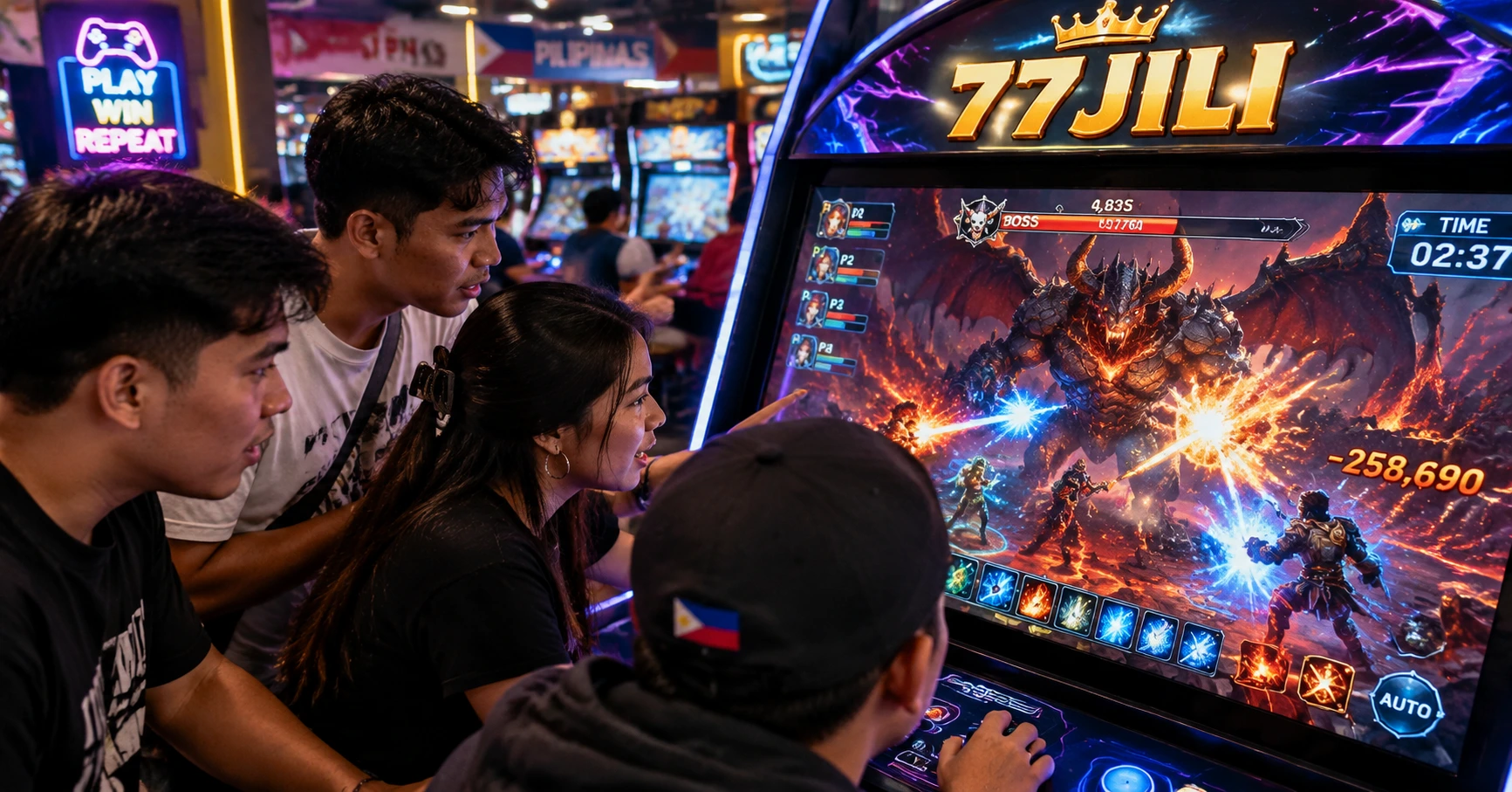 77jili Arcade Games Experience in the Philippines - image 2